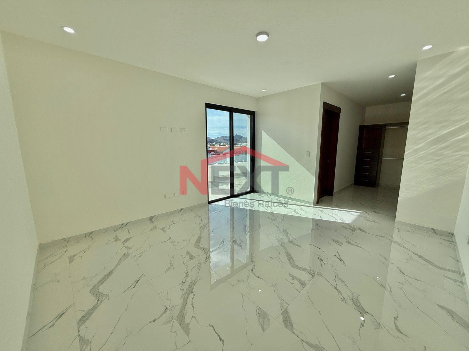 New House Near the Beach with a Pool, Panoramic Terraces, and High-Quality Finishes.
