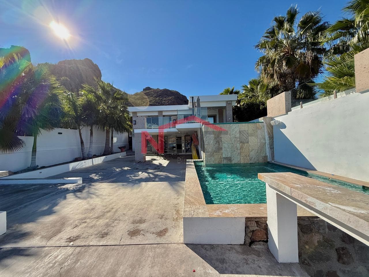 House facing San Carlos Bay