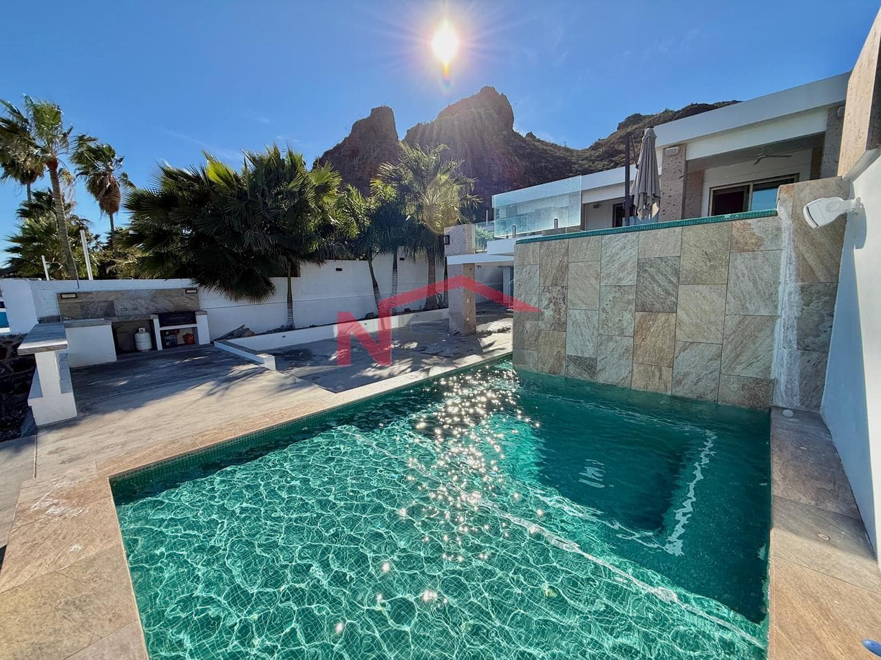 House facing San Carlos Bay