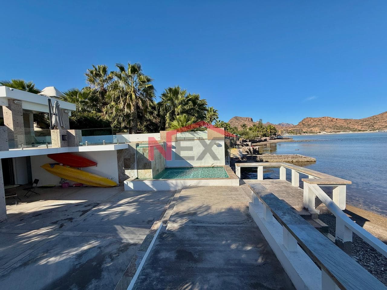 House facing San Carlos Bay