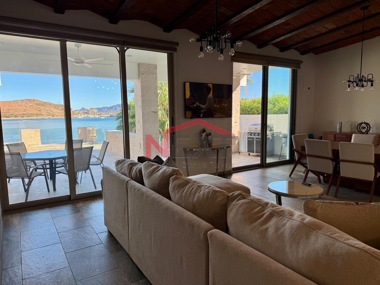 House facing San Carlos Bay
