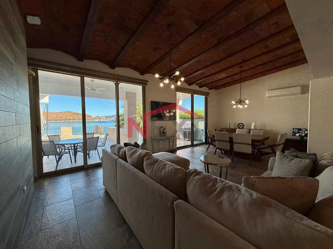 House facing San Carlos Bay