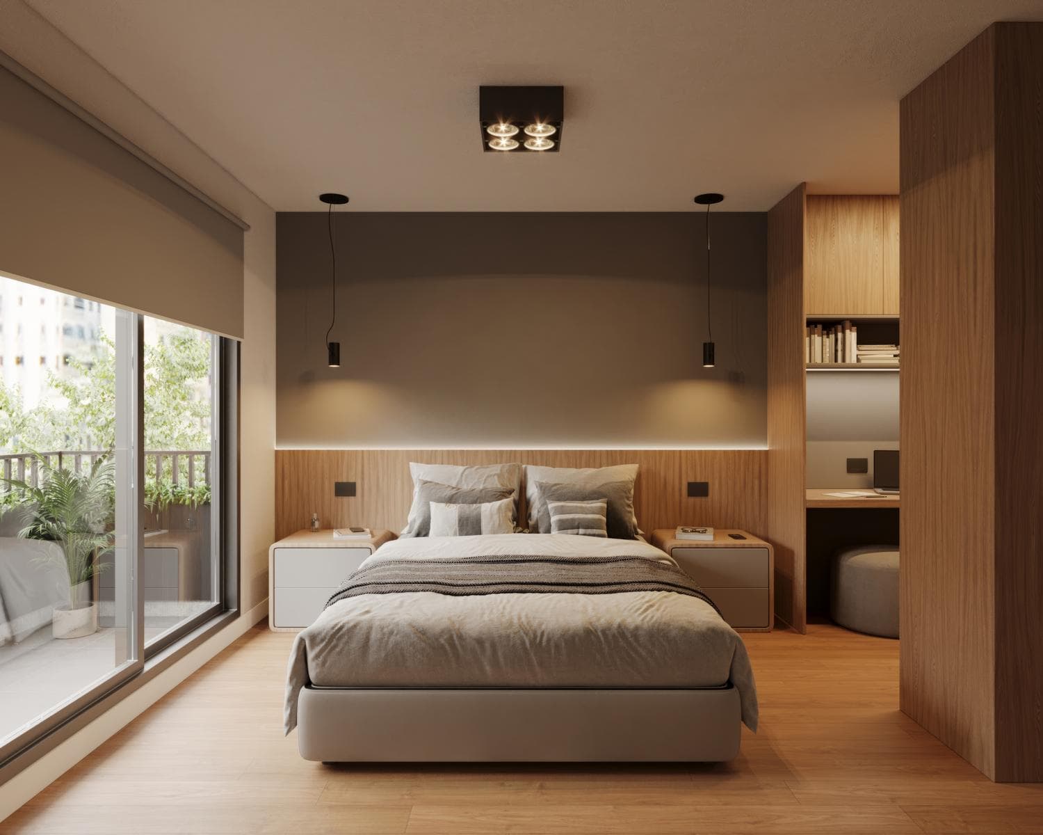 For Sale/Financing: One-Bedroom Apartments with Balcony and Amenities. Downtown Rio