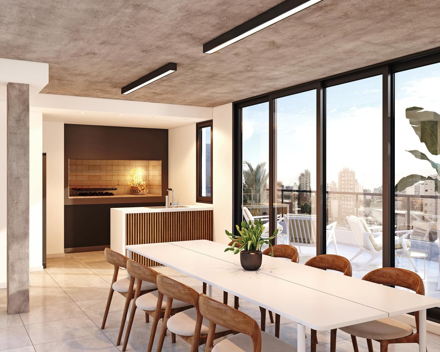 For Sale/Financing: One-Bedroom Apartments with Balcony, Terrace, and Amenities. Downtown Rio