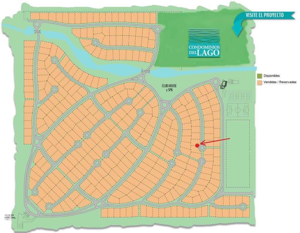 750 M² INLAND LOT FOR SALE IN FINCAS DE HUDSON