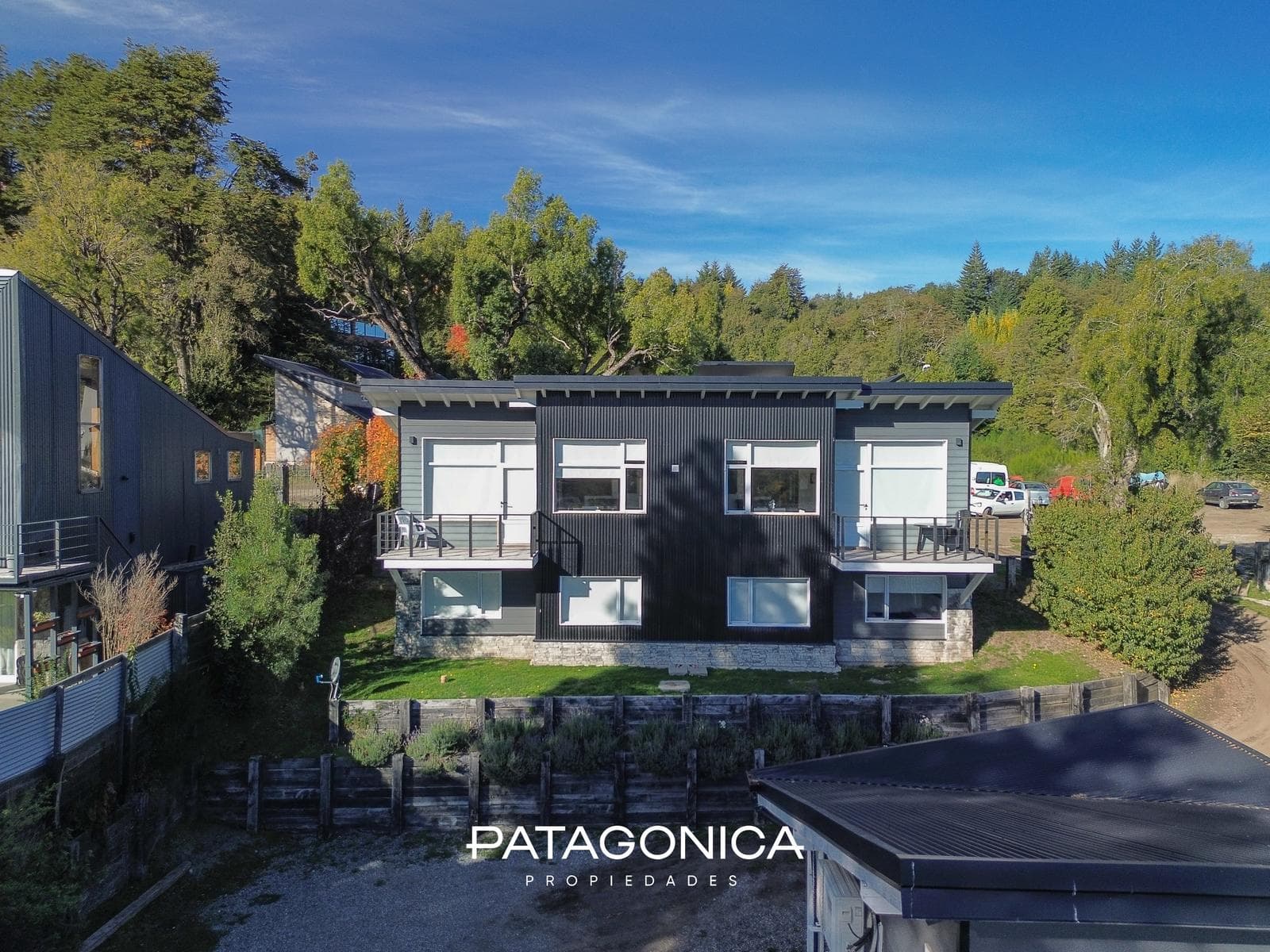 For sale: 4 equipped houses, 73 m² each, with panoramic view, Villa La Angostura