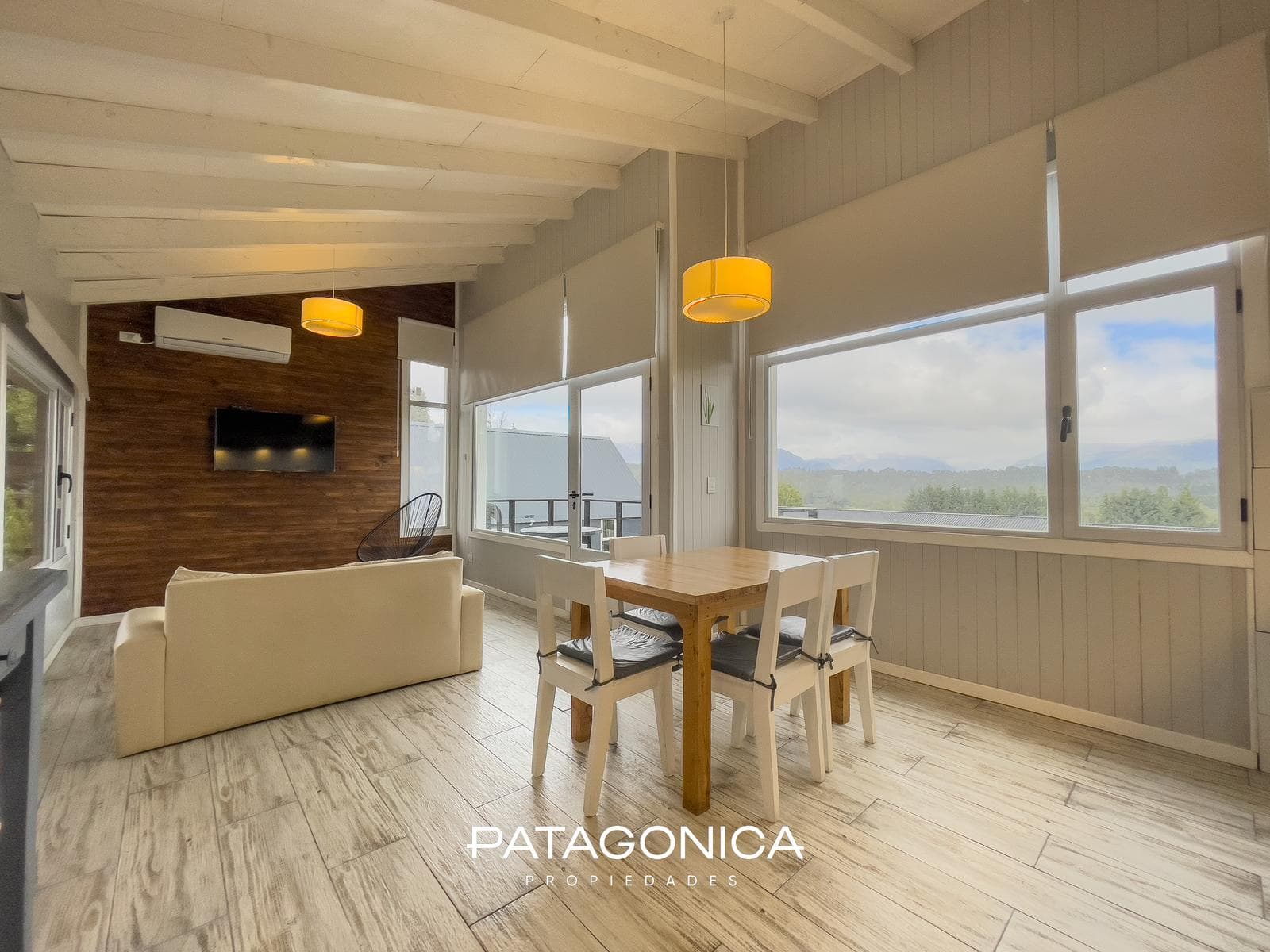 For sale: 4 equipped houses, 73 m² each, with panoramic view, Villa La Angostura