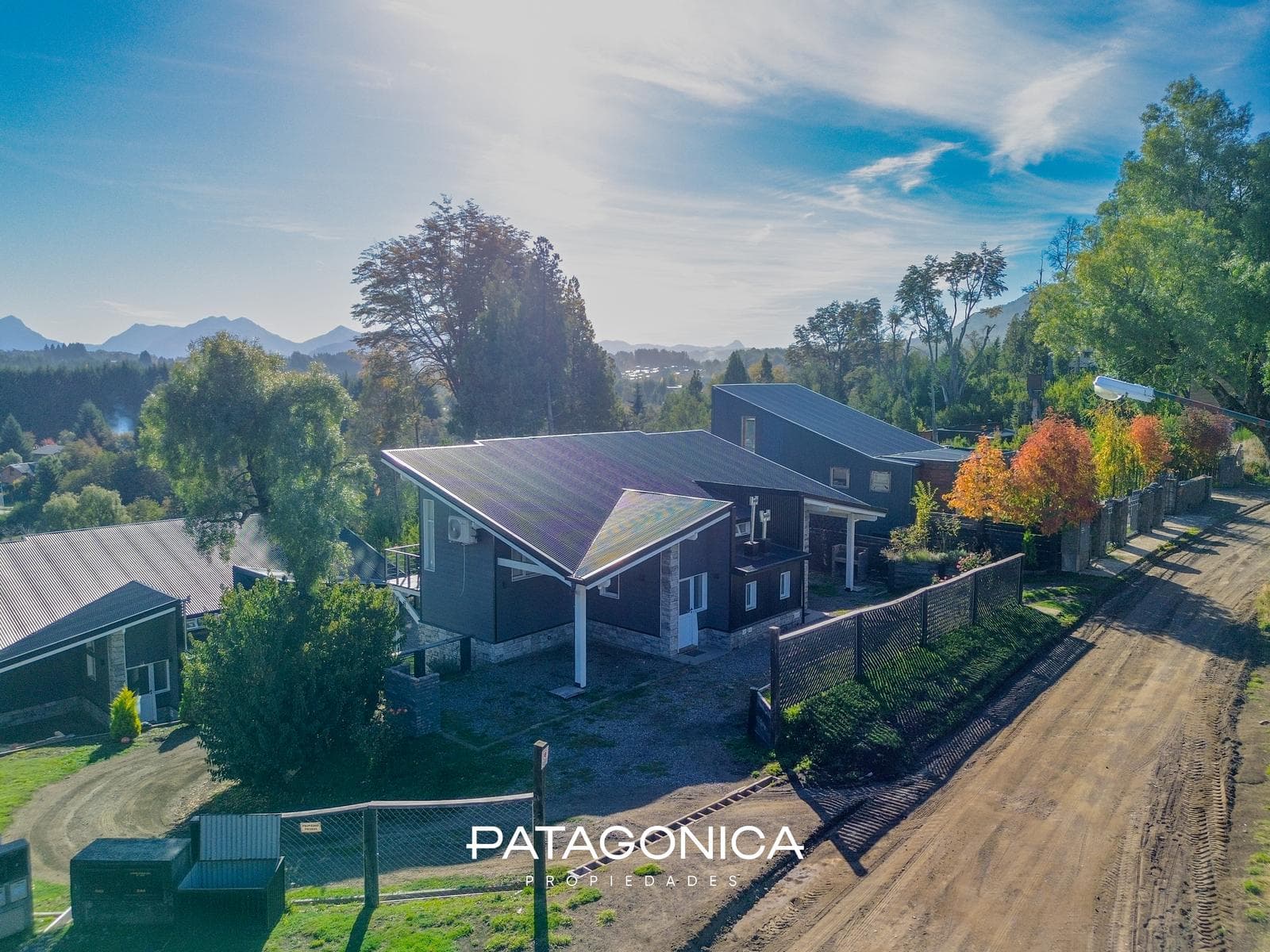For sale: 4 equipped houses, 73 m² each, with panoramic view, Villa La Angostura
