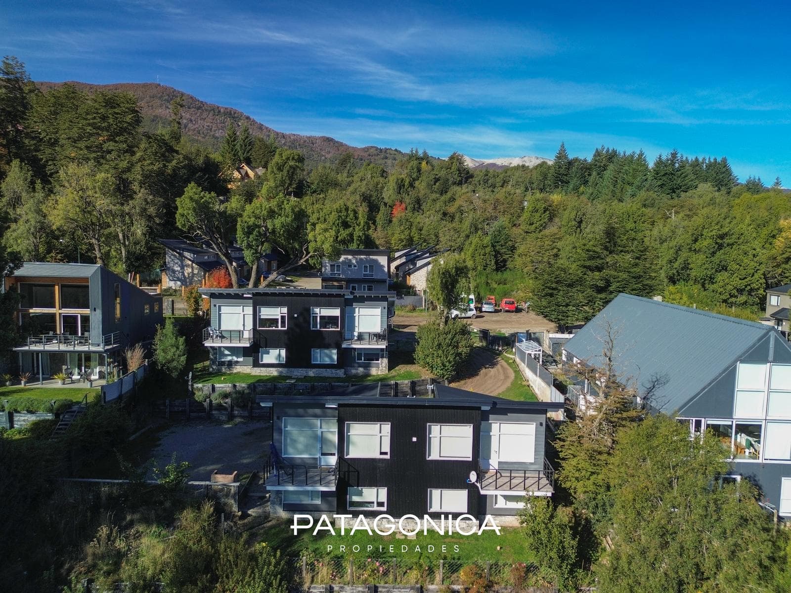 For sale: 4 equipped houses, 73 m² each, with panoramic view, Villa La Angostura
