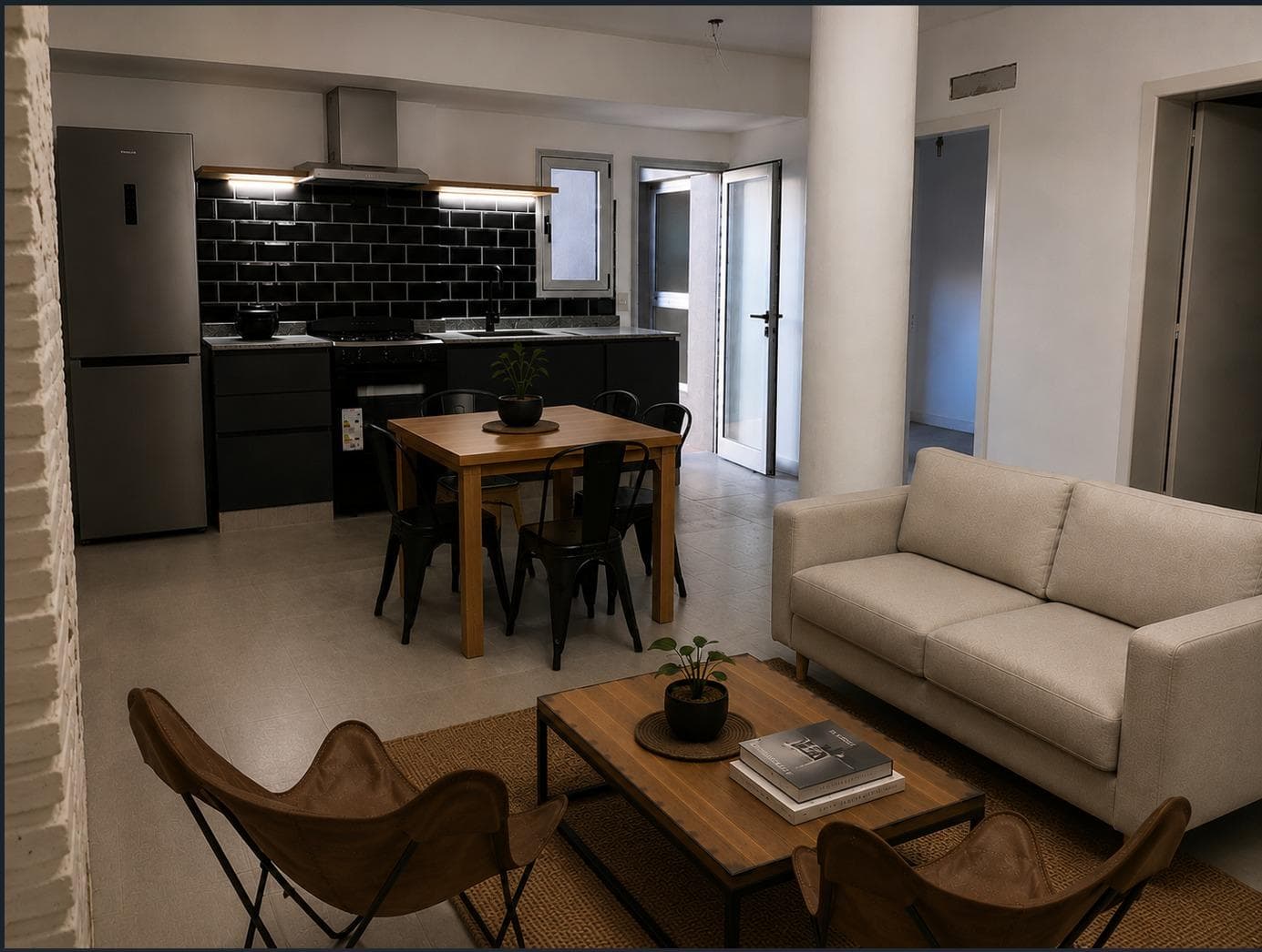 3-room penthouse for sale in Saavedra with its own terrace