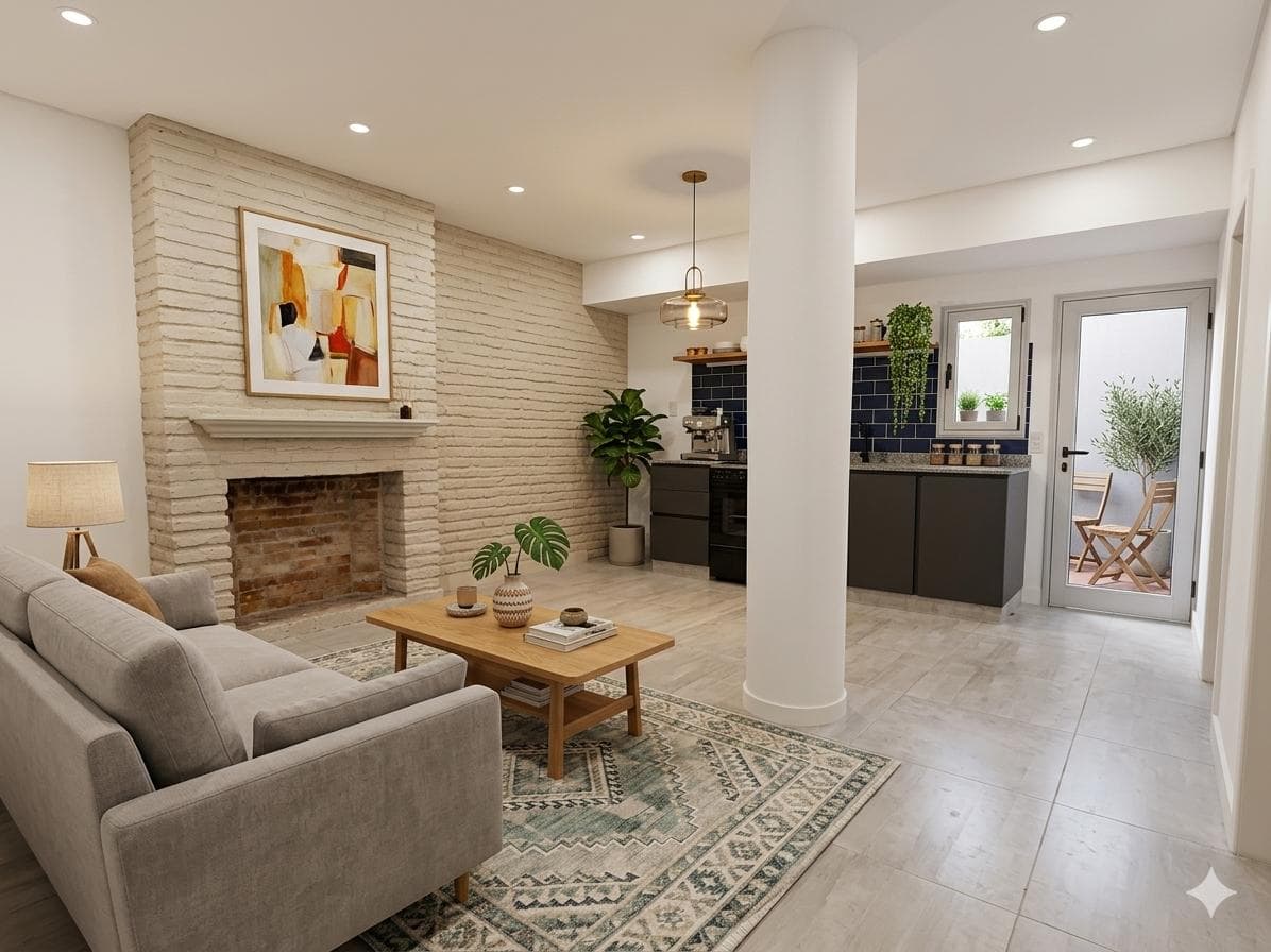 3-room penthouse for sale in Saavedra with its own terrace