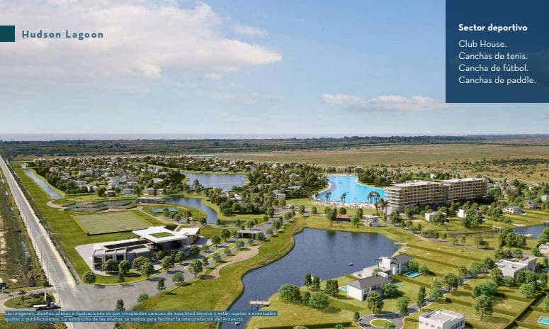 INTERNAL LOT FOR SALE IN HUDSON LAGOON, PHASE 1