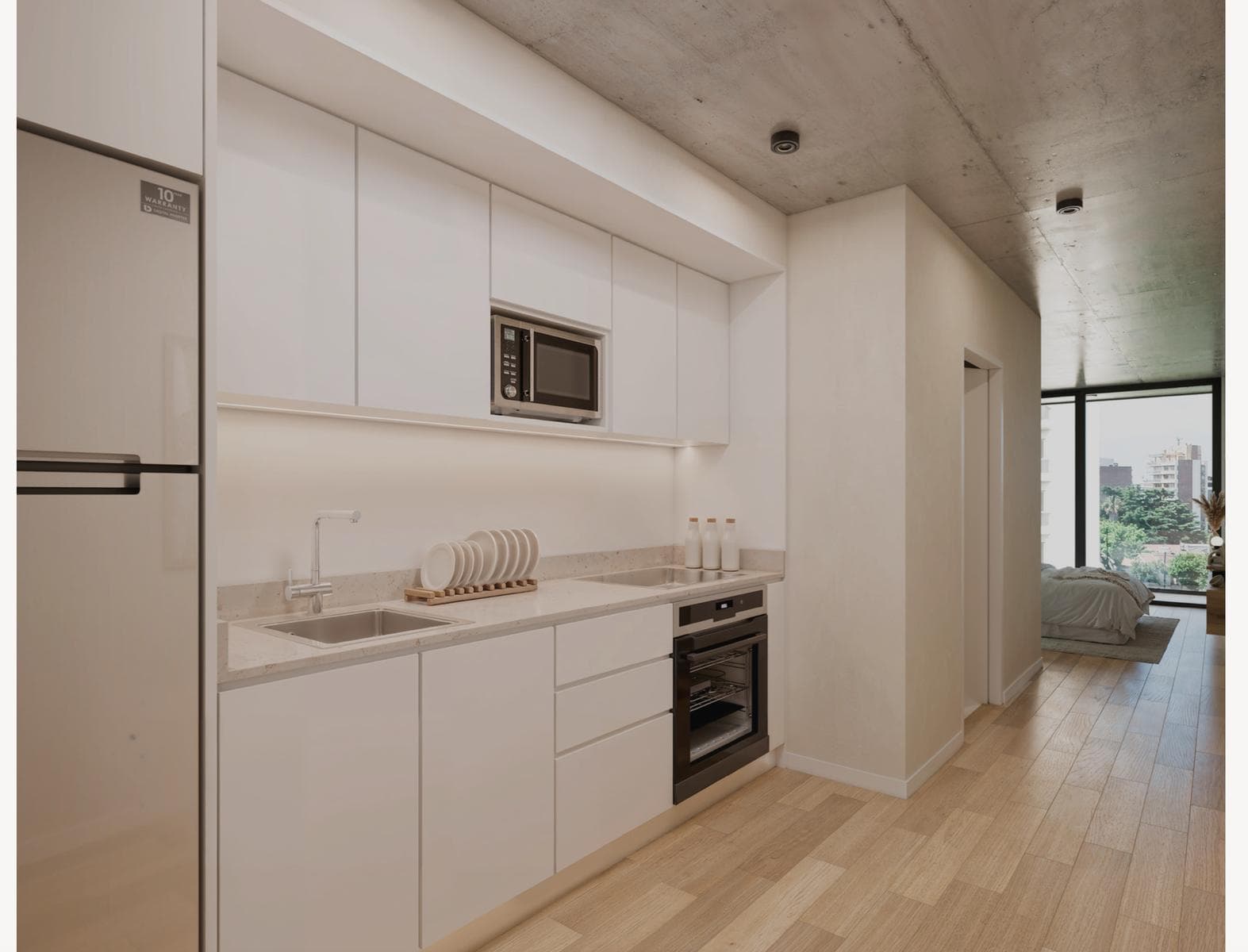 Monoambiente en venta con balcon a Estrenar - Palermo - Oportunidad