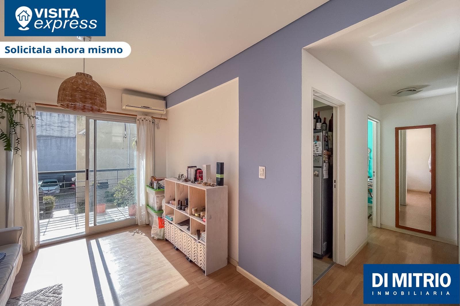 Monte Castro, 2-room apartment with balcony and grill; financing available