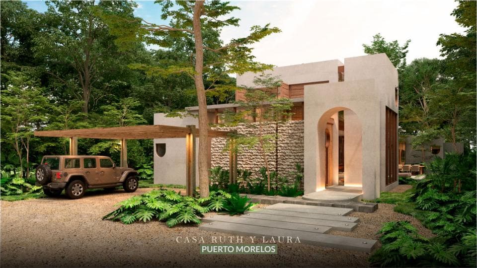 HOUSE FOR SALE (UNDER CONSTRUCTION) IN PUERTO MORELOS