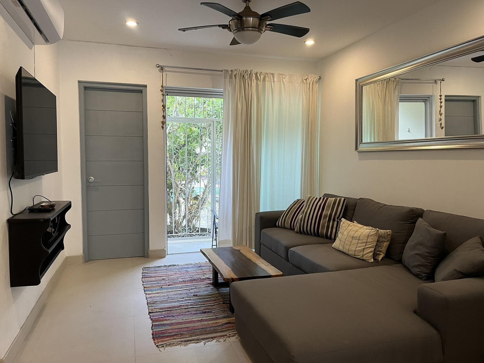 2-Bedroom Furnished Apartment for Rent | Near the Beach | Villas del Carmen Condominium