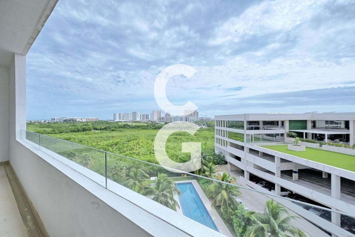 2-Bedroom Apartment for Sale in Cancún at Residencial Be Towers with a Terrace