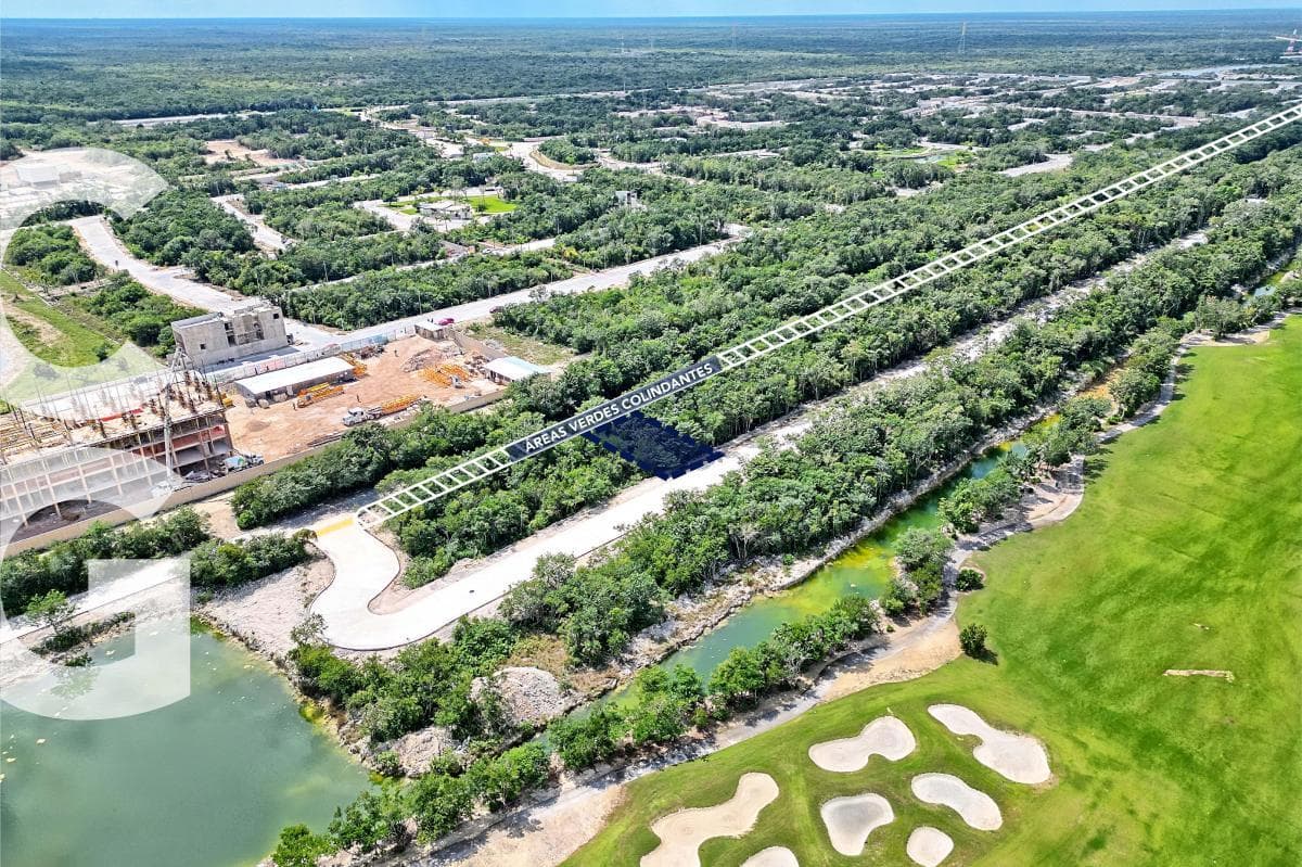 300 m² Lot for Sale in Cancún in the Residencial Country Club in Kateah