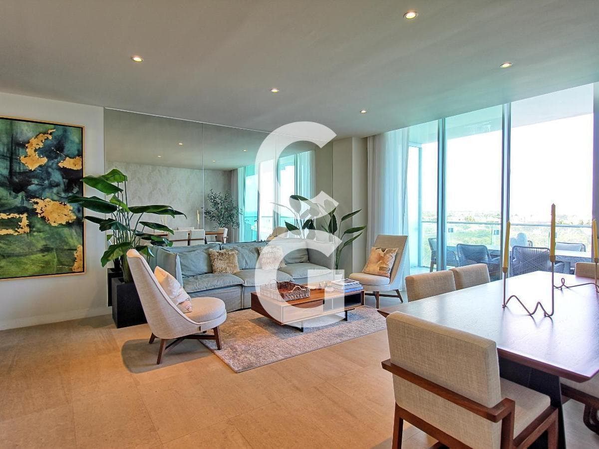 Apartment for Sale and Rent in Cancún at SLS Harbour Beach with Ocean Views and 2 Bedrooms