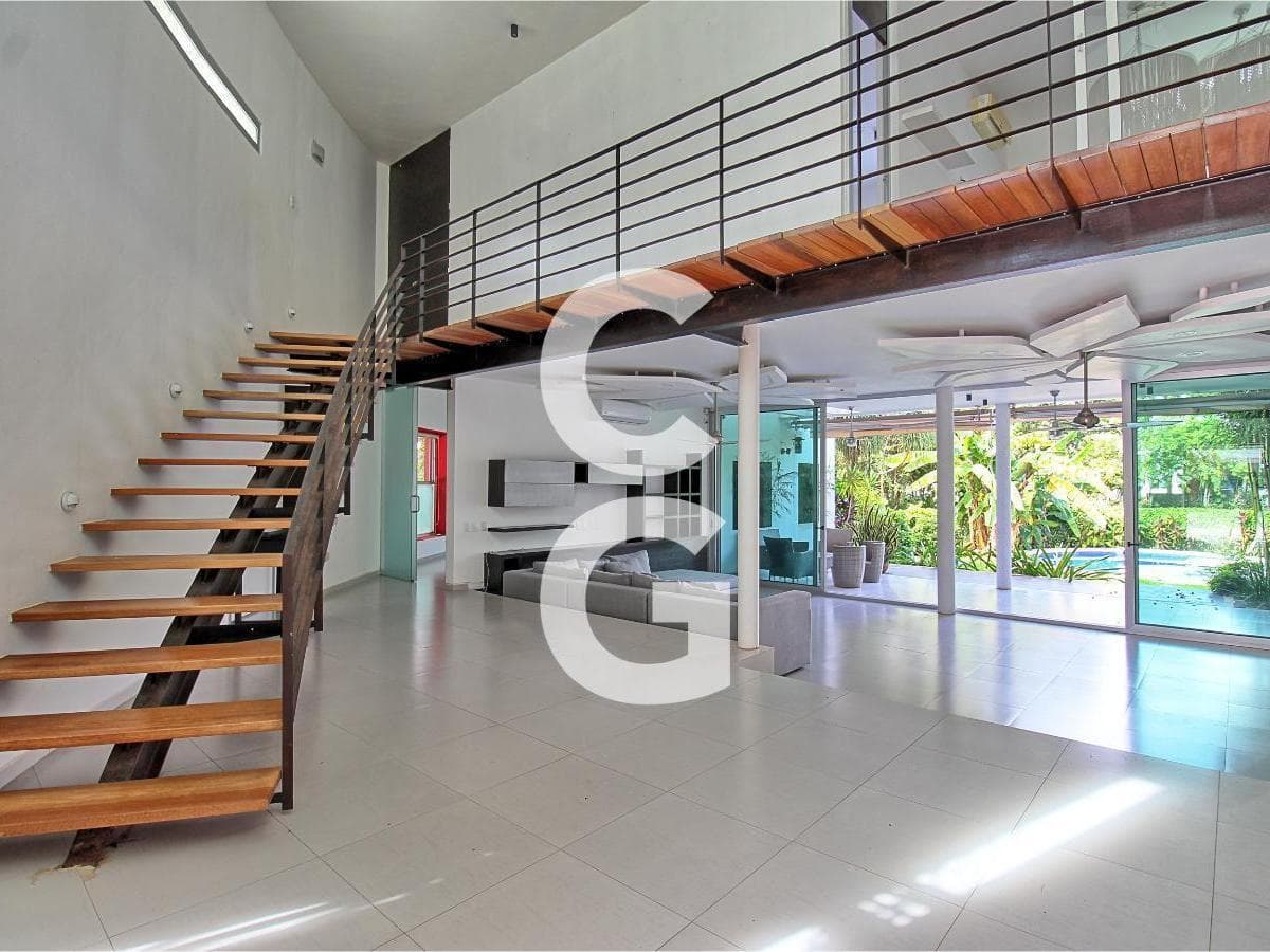 House for Sale in Cancun in the Lagos del Sol Residential Community with a Pool and Garden