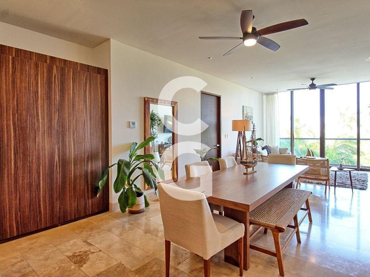 2-Bedroom Apartment for Rent in Cancun at Residencial Punta del Mar