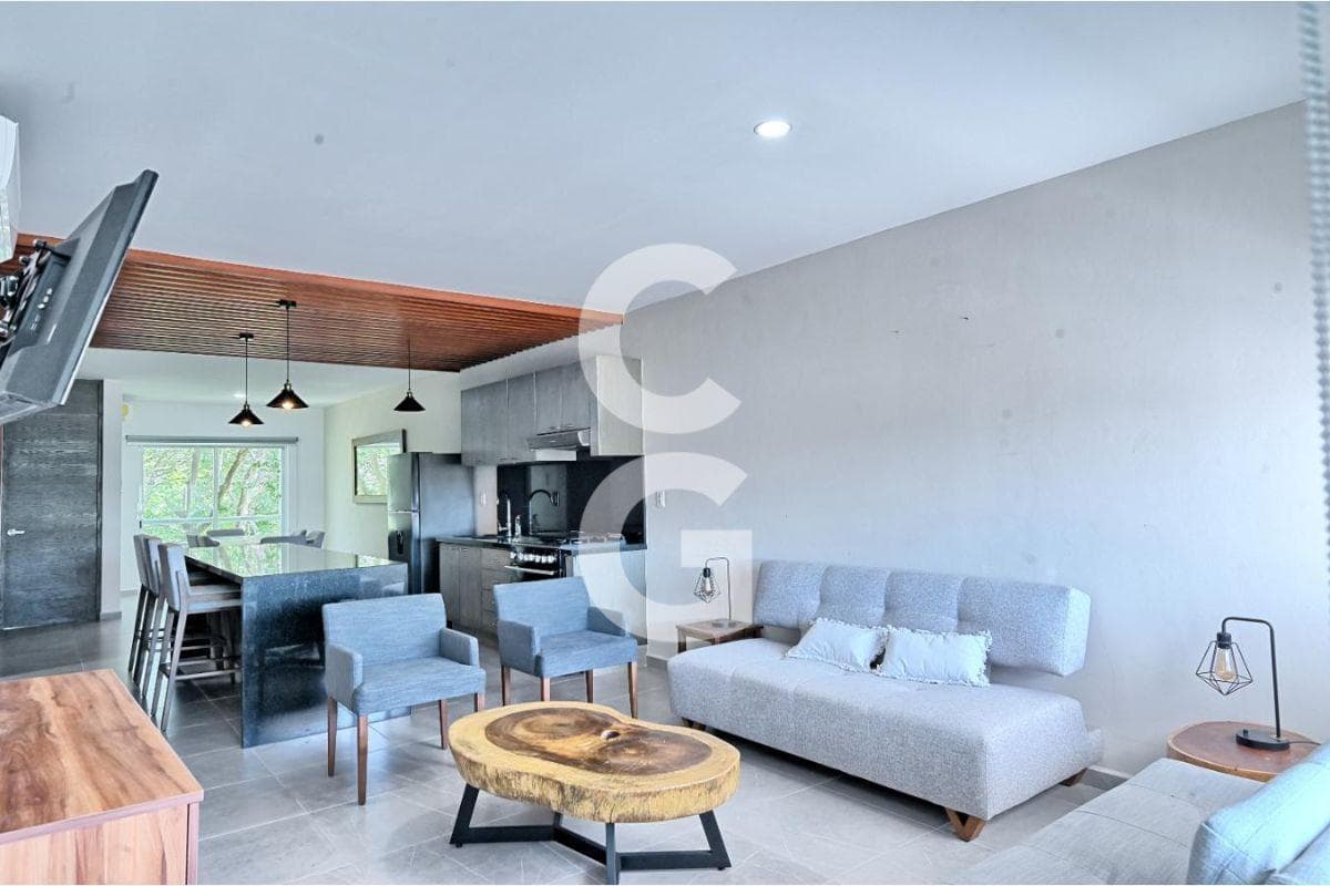 2-Bedroom Apartment for Rent in Cancún, in Xik Nal, in the Lagos del Sol Residential Complex