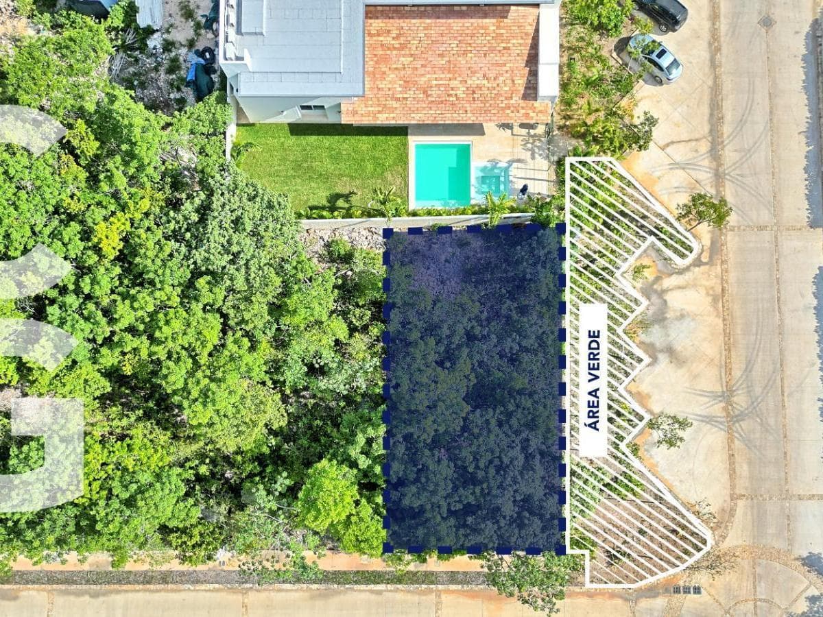 Lot for Sale in Cancun in the Losantos Residential Community with Excellent Amenities