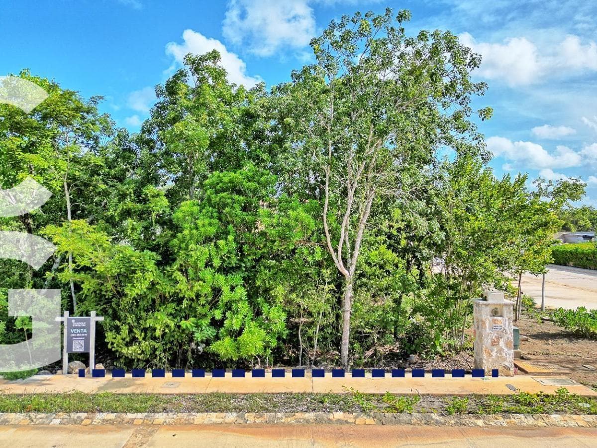 Lot for Sale in Cancun in the Losantos Residential Community with Excellent Amenities