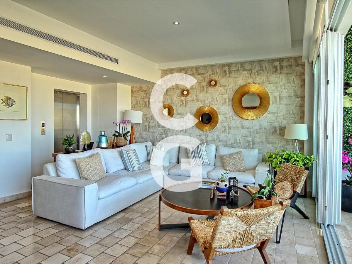 Apartment for Sale and Rent in Cancún at Aria Puerto Cancún with Ocean Views