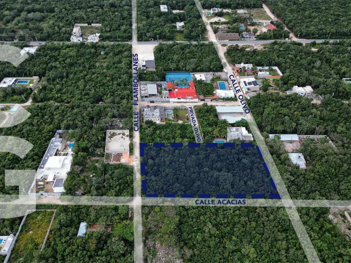 Land for Sale in Cancún in Álamos II with an Excellent Location.