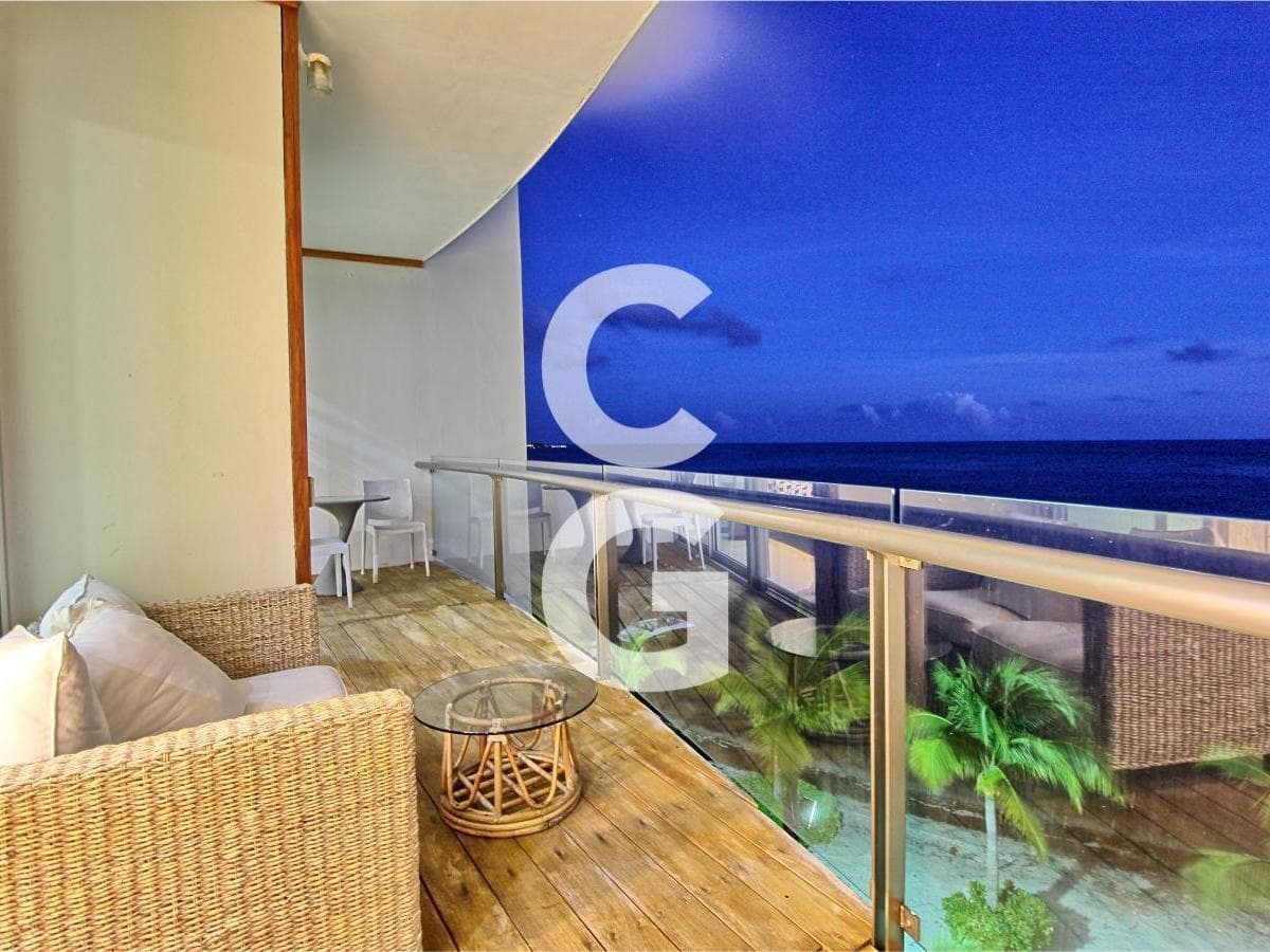 Apartment for Rent in Cancun in the Peninsula Residential Complex, Oceanfront
