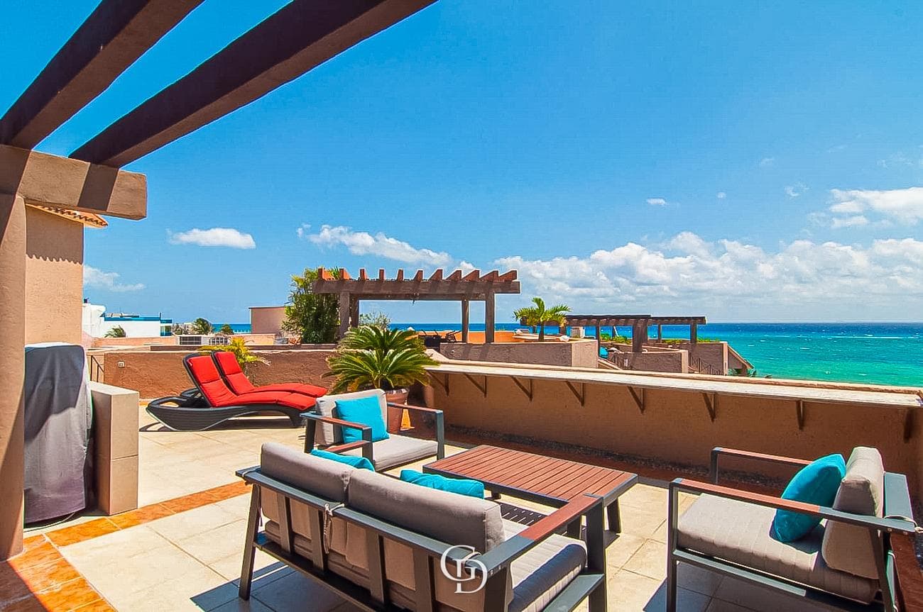 PH Departamento Luna Encantada frente del mar Playa del Carmen