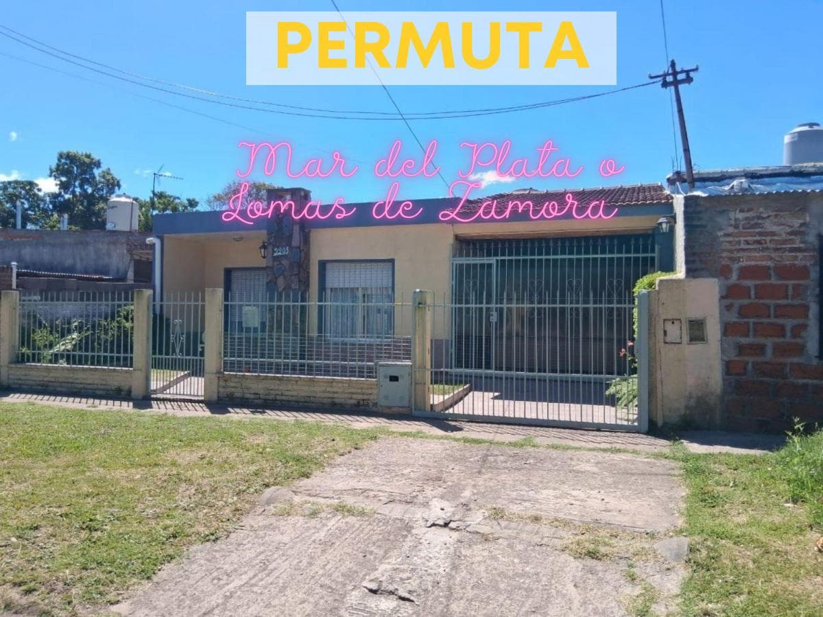 House for Sale: 4 bedrooms, garage, and yard. EXCHANGE