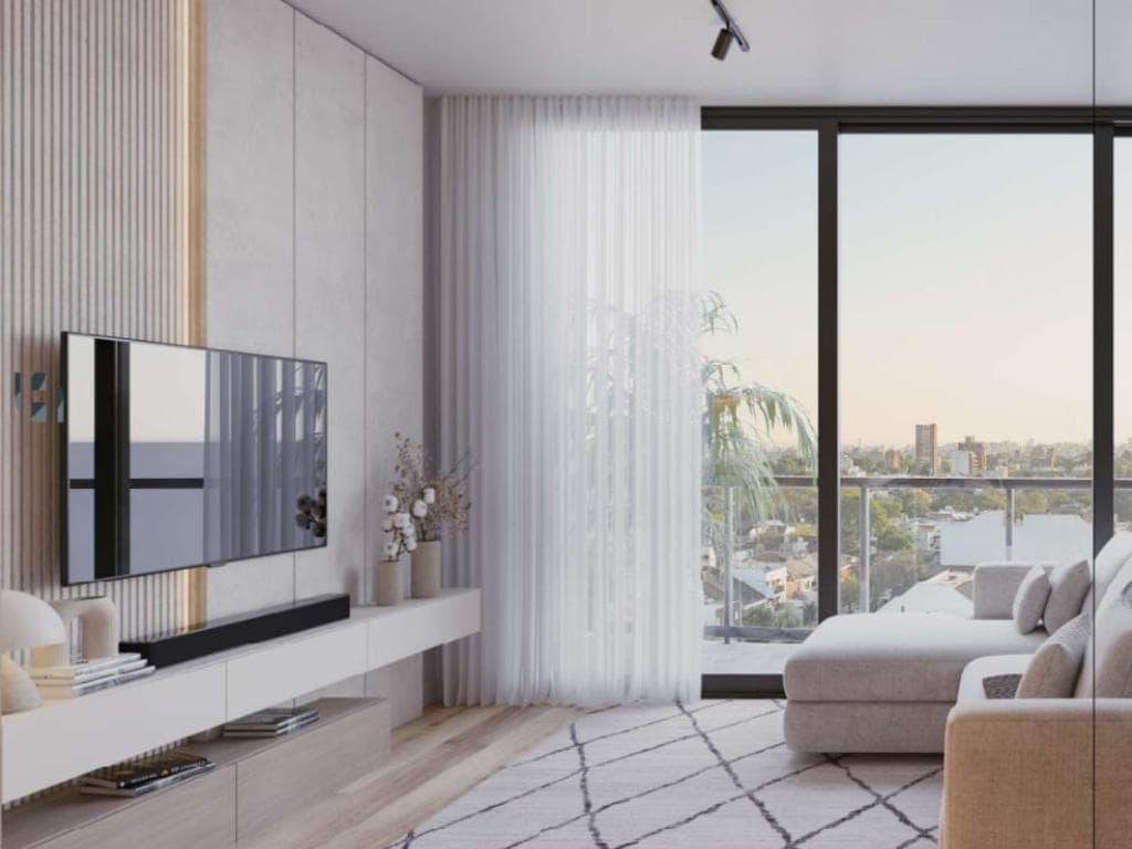 For Sale in Pozo: 1-, 1.5-, and 2-bedroom apartments in Recoleta. Completion in 2028