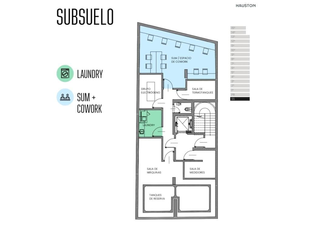 For Sale in Pozo: 1-, 1.5-, and 2-bedroom apartments in Recoleta. Completion in 2028