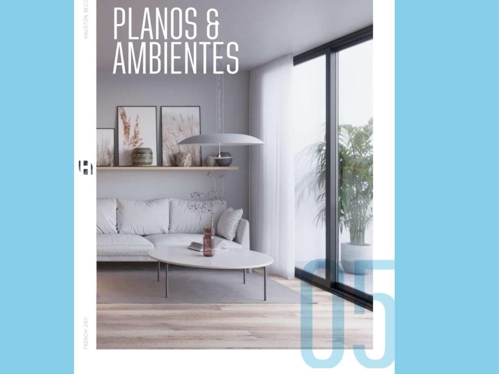 For Sale in Pozo: 1-, 1.5-, and 2-bedroom apartments in Recoleta. Completion in 2028