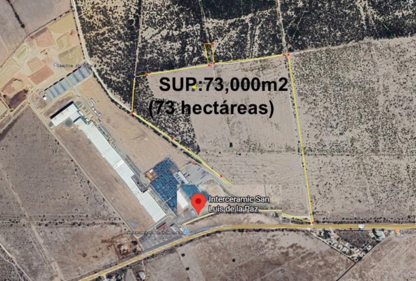 LAND FOR SALE: 7.3 HECTARES IN THE BAJIO INDUSTRIAL CORRIDOR (Highways 110 and 57)
