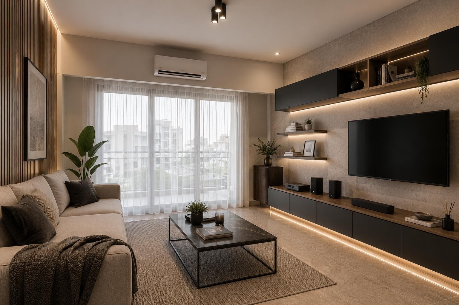 AMAZING OPPORTUNITY: 3-bedroom apartment with a maid's quarters