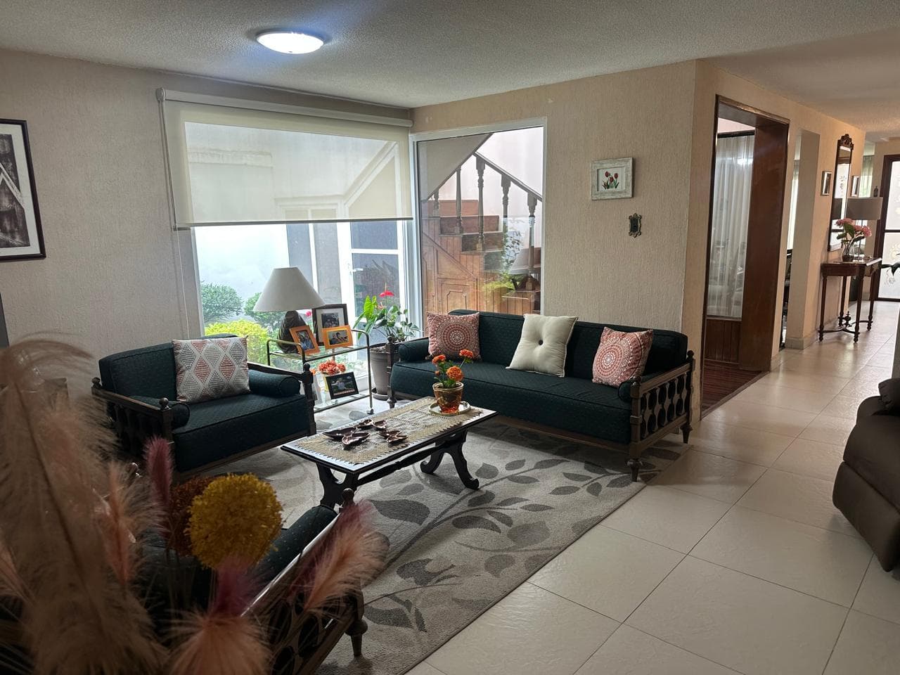 Casa de una Planta con 3 Recámaras, Estudio y Jardín con Terraza
