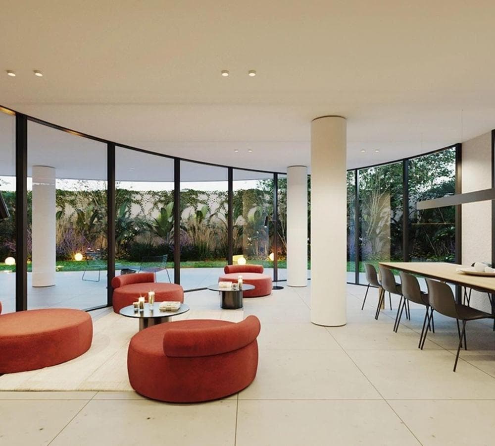 2-room apartment with balcony for sale in a new construction building in Recoleta