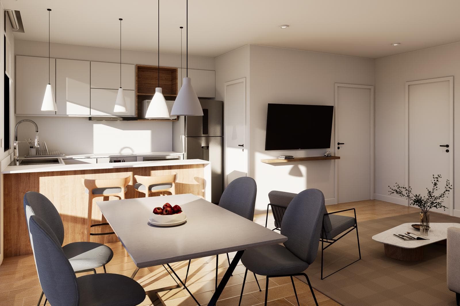New Development in Pozo – 2-Room Apartments in Playa Grande