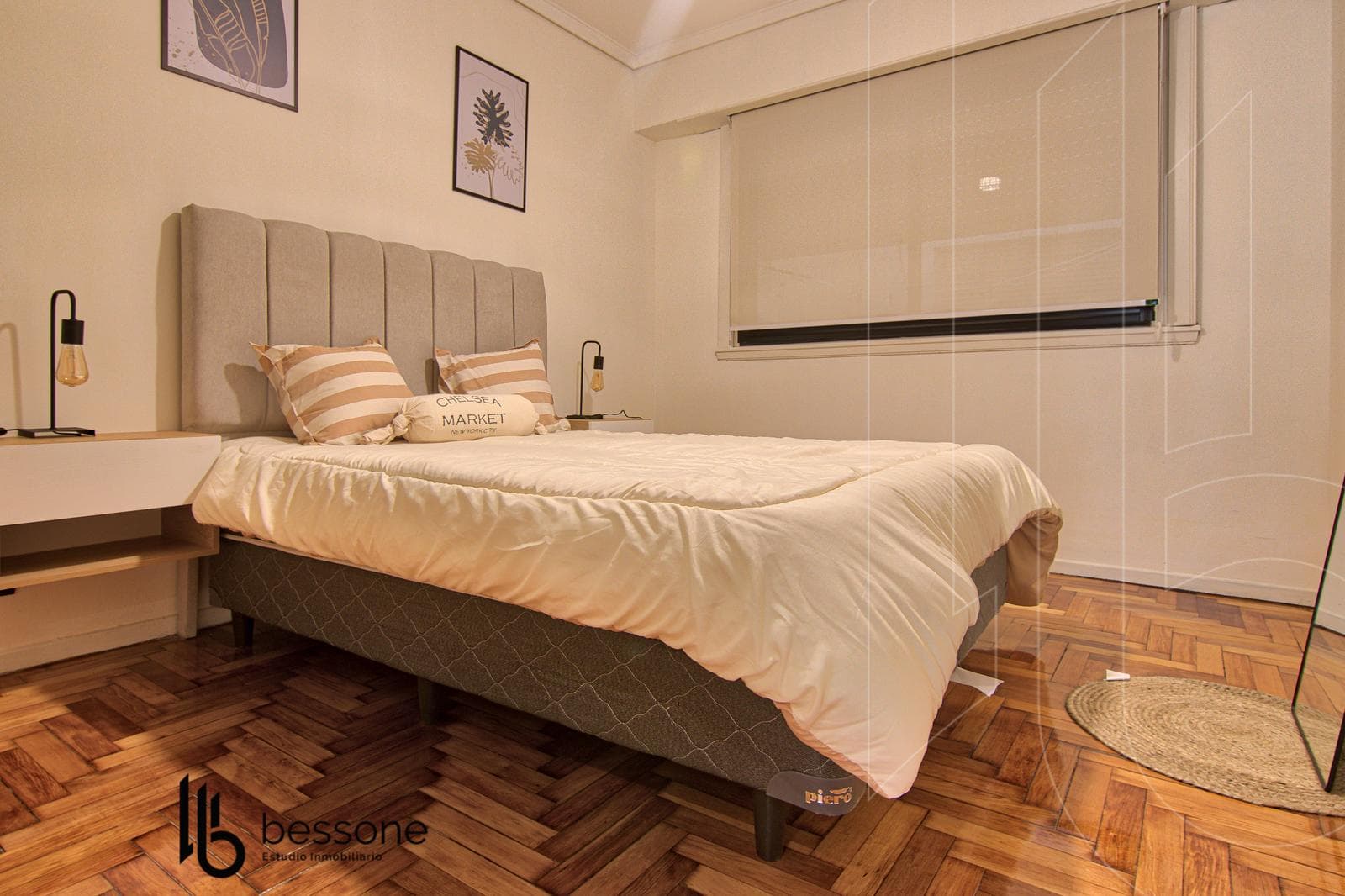 Departamento 2 AMBIENTES Amoblado Reciclado Plaza Colon