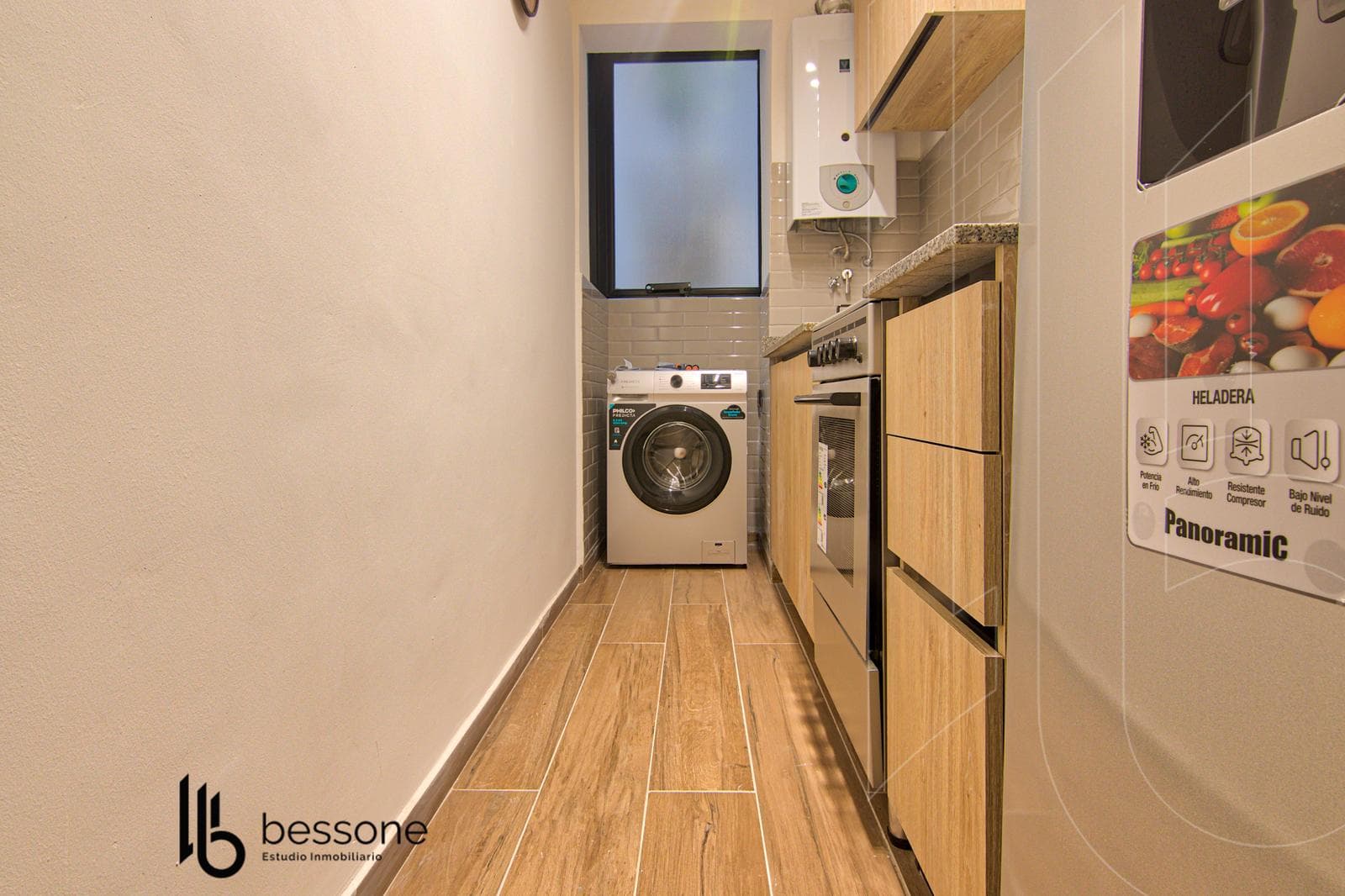 Departamento 2 AMBIENTES Amoblado Reciclado Plaza Colon