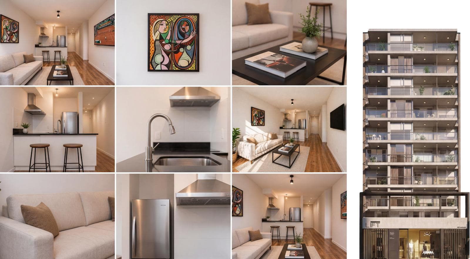 1-Bedroom Apartment on the Opposite Side