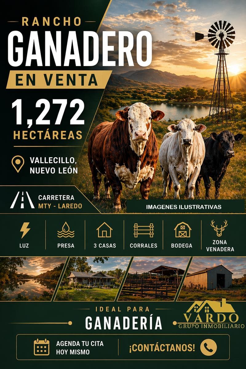 Land for Sale - Vallecillo, Nuevo León