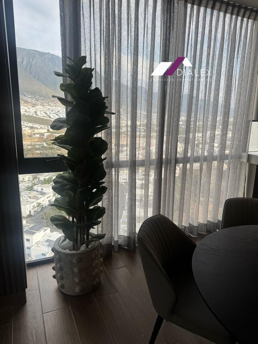 FOR RENT: FURNISHED 2-Bedroom Apartment in TORRE ALTANA, on the National Highway in MONTERREY's South Zone