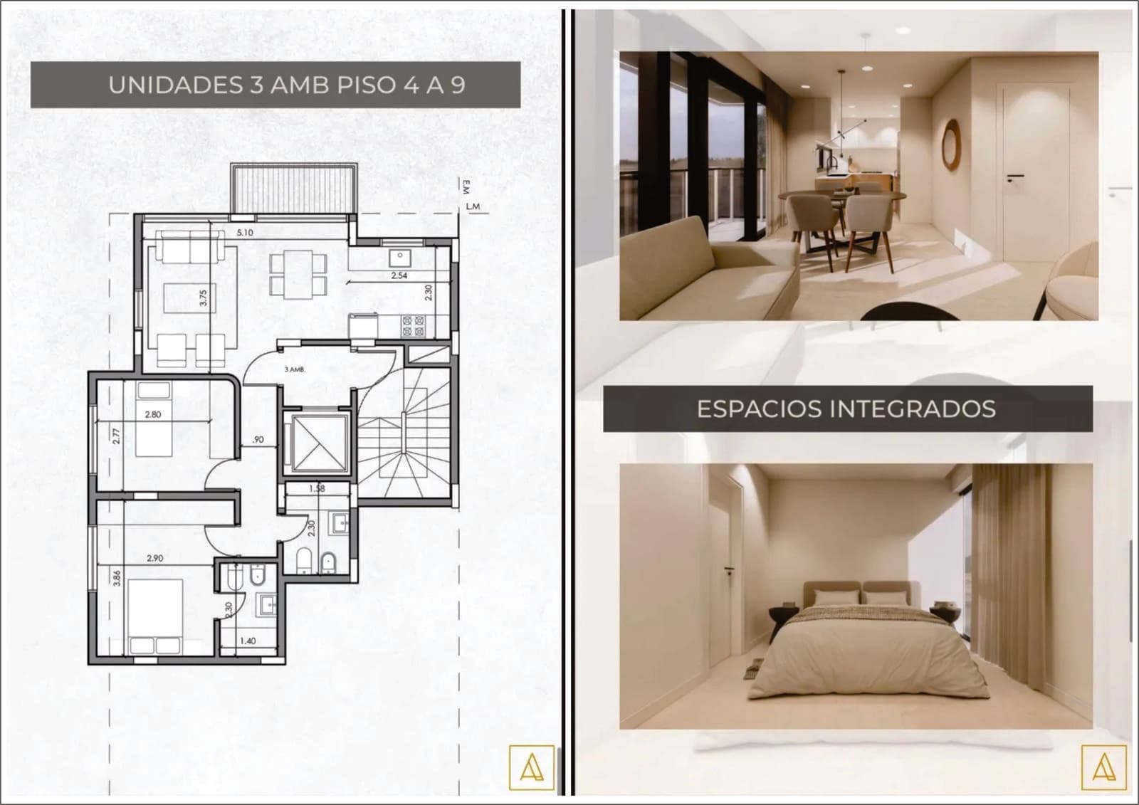 Apartment in La Perla - 3 rooms - Entire apartment