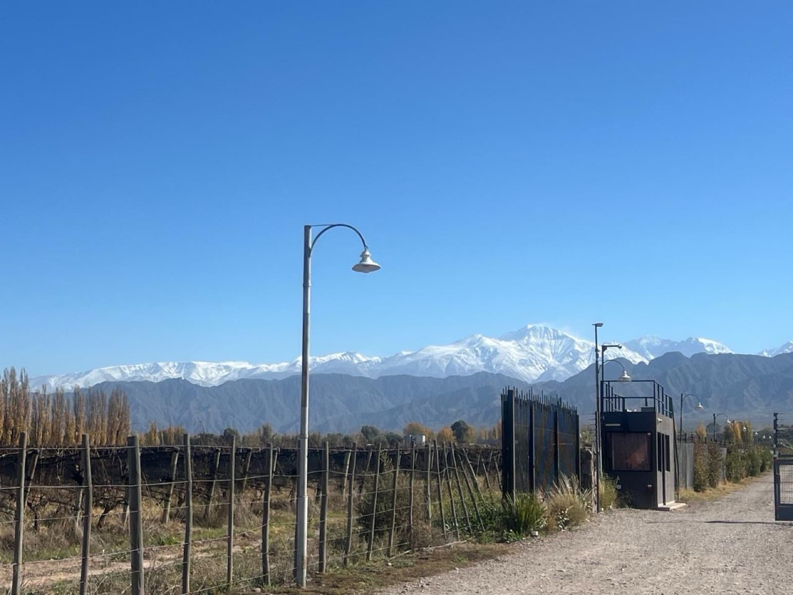 House with a spectacular view of the mountain range in Vistalba, near Chacras de Coria