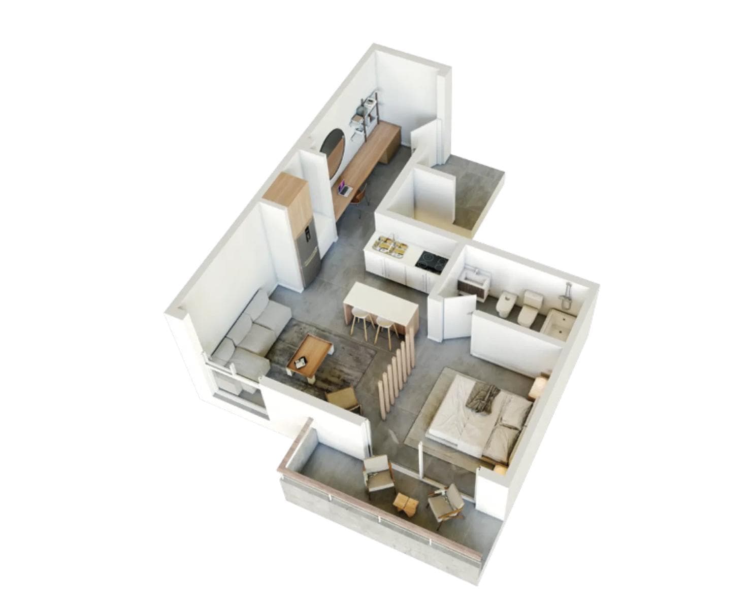 Apartment in Guemes