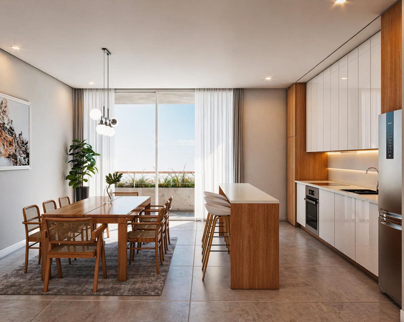 For Sale - Apartment - 3 Rooms - With Balcony and Grill